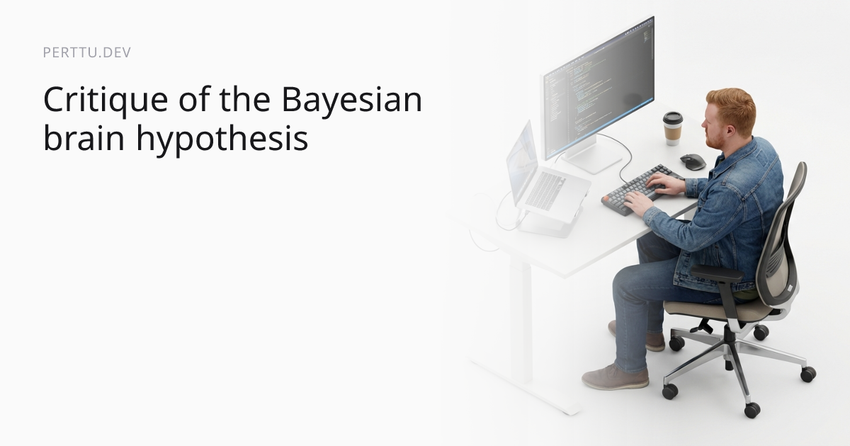 Cover image for Critique of the Bayesian brain hypothesis