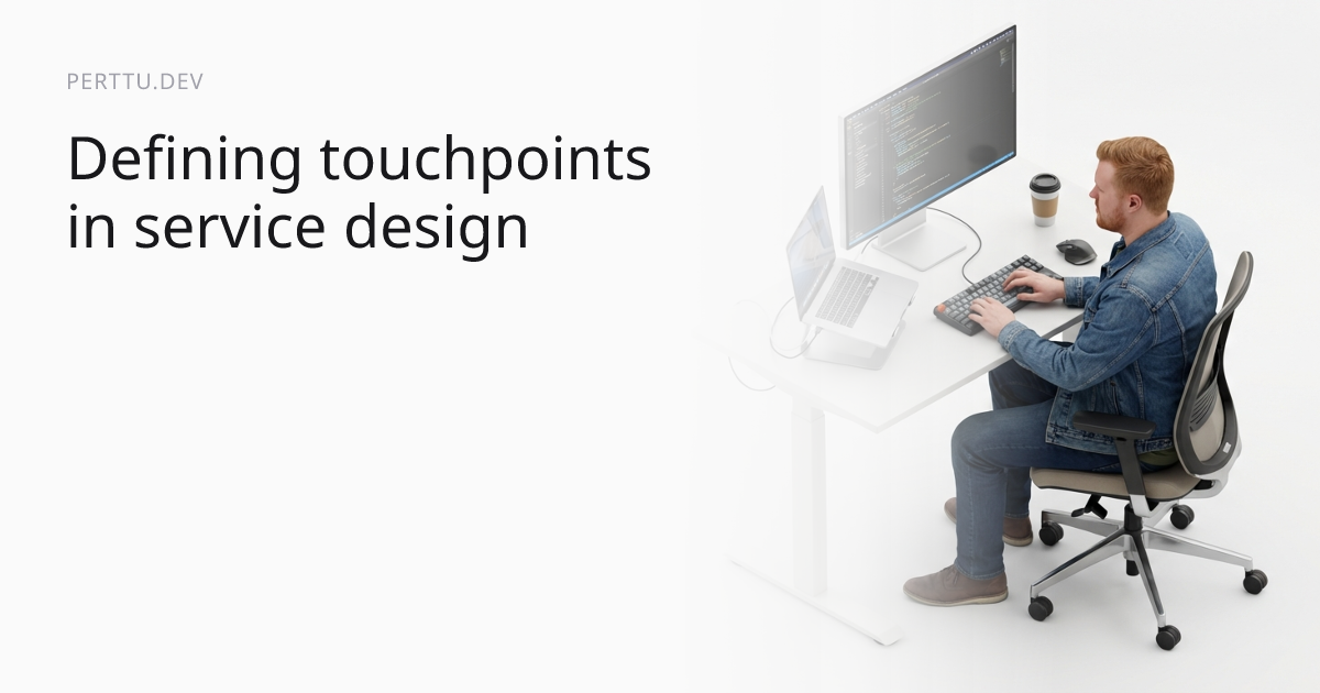 What are Touchpoints in service design?